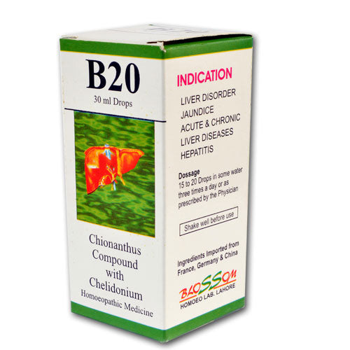 Blossom B20 Liver Disorder Jaundice