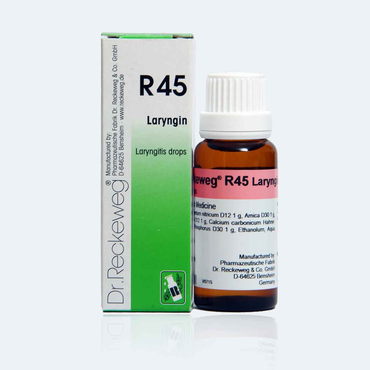 Dr. Reckeweg R45 Laryngitis Drops