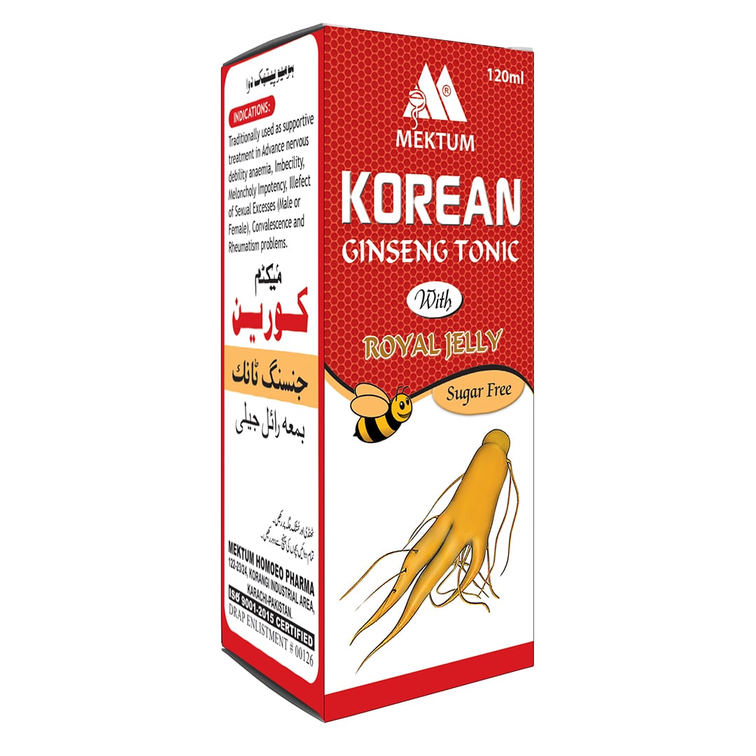 Korean Ginseng Tonic (Sugar Free) 120ML/ 250ML