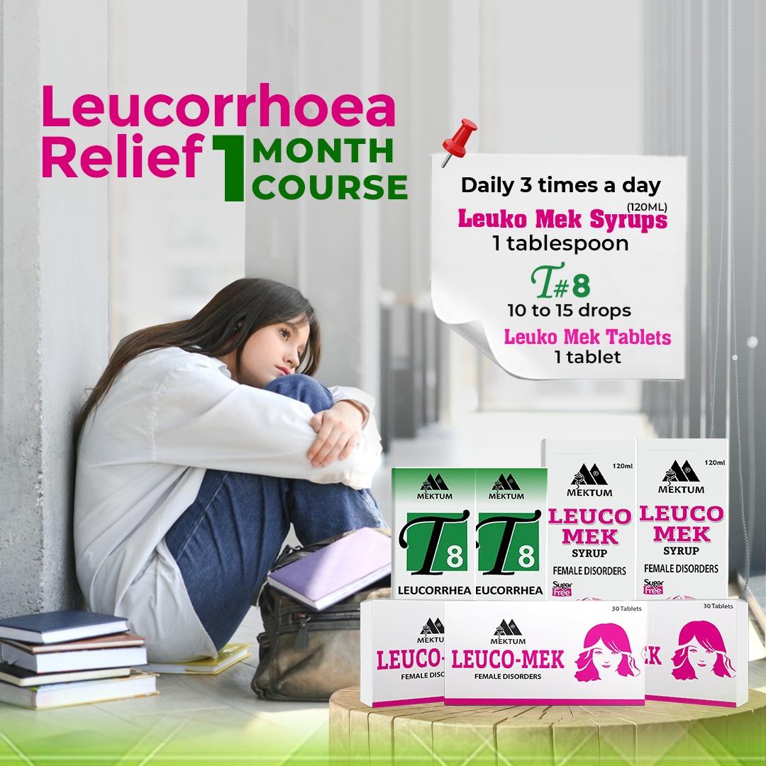 Leucorrhoea Relief- 1 Month Course