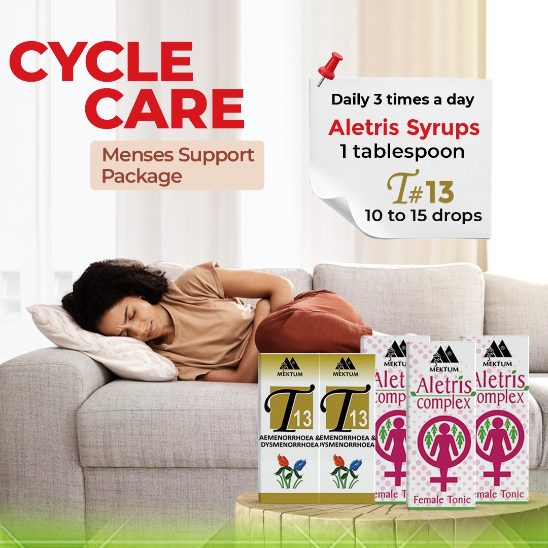 Menses Support Package Cycle Care 1 Month Course