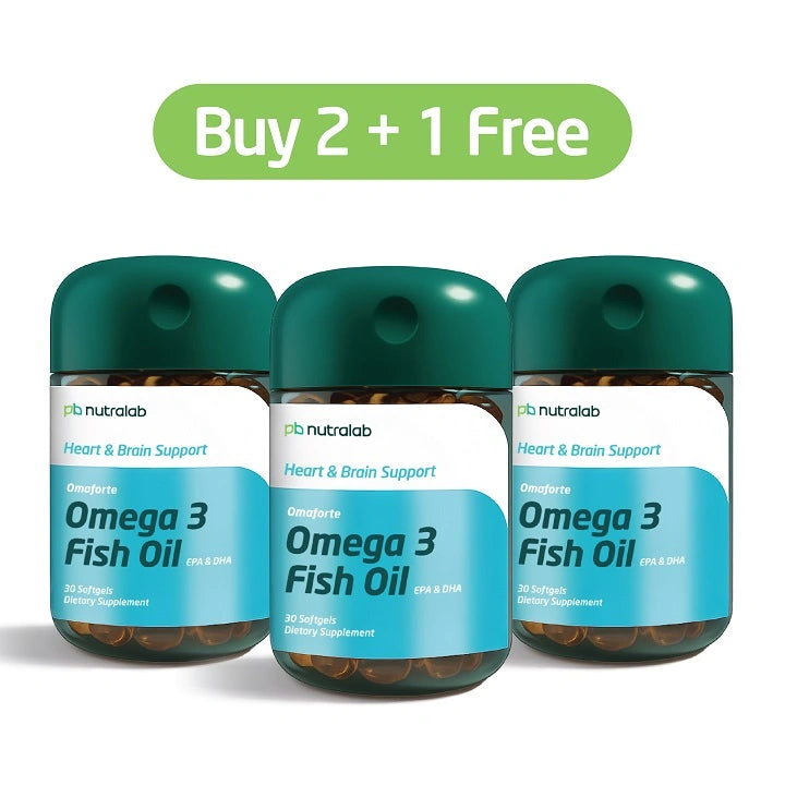 Omega 3 Fish Oil - Buy 2 Get 1 Free