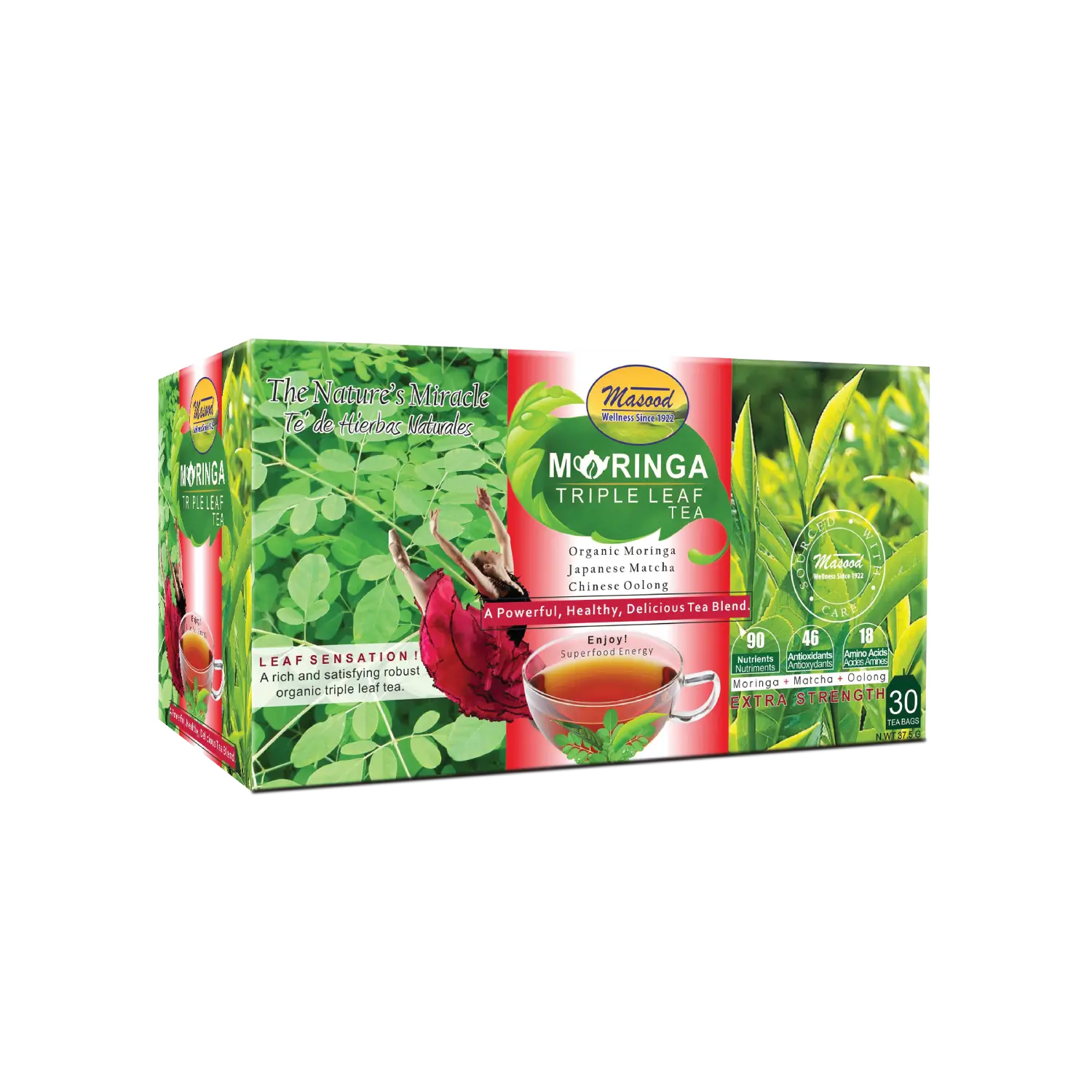 MORINGA TRIPLE LEAF TEA – IMMUNITY BOOSTER